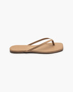 Tkees Square Toe Flip Flop Sandal in Cocobutter