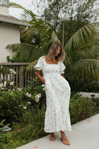 Livvy 100% Cotton  Maxi Dress in Chamomile - Bump Friendly & Inclusive Sizing