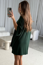 All Weekend Long Set - Short Sleeves - in Juniper