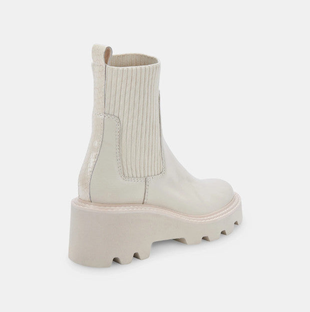 Hoven H2O Boots in Ivory Leather *Final-Sale*