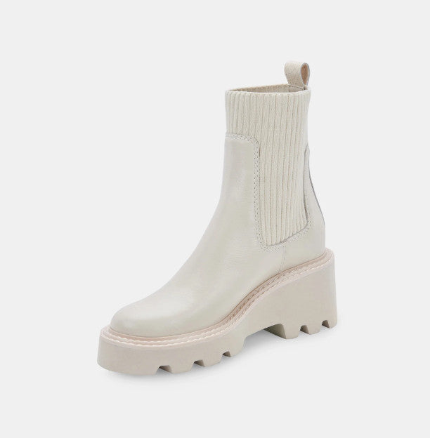 Hoven H2O Boots in Ivory Leather *Final-Sale*