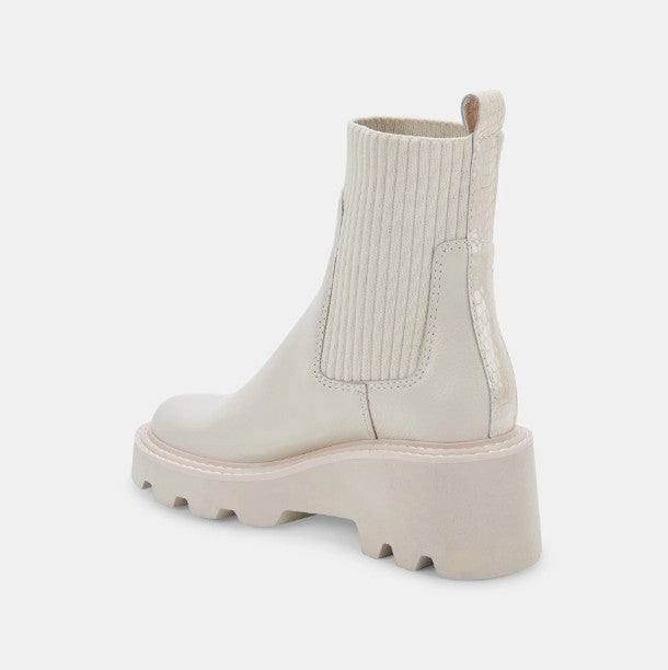 Hoven H2O Boots in Ivory Leather *Final-Sale*