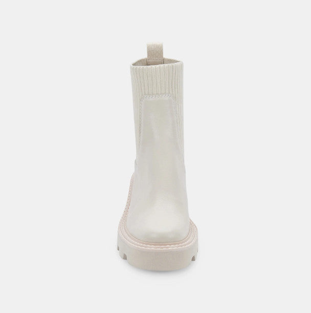 Hoven H2O Boots in Ivory Leather *Final-Sale*