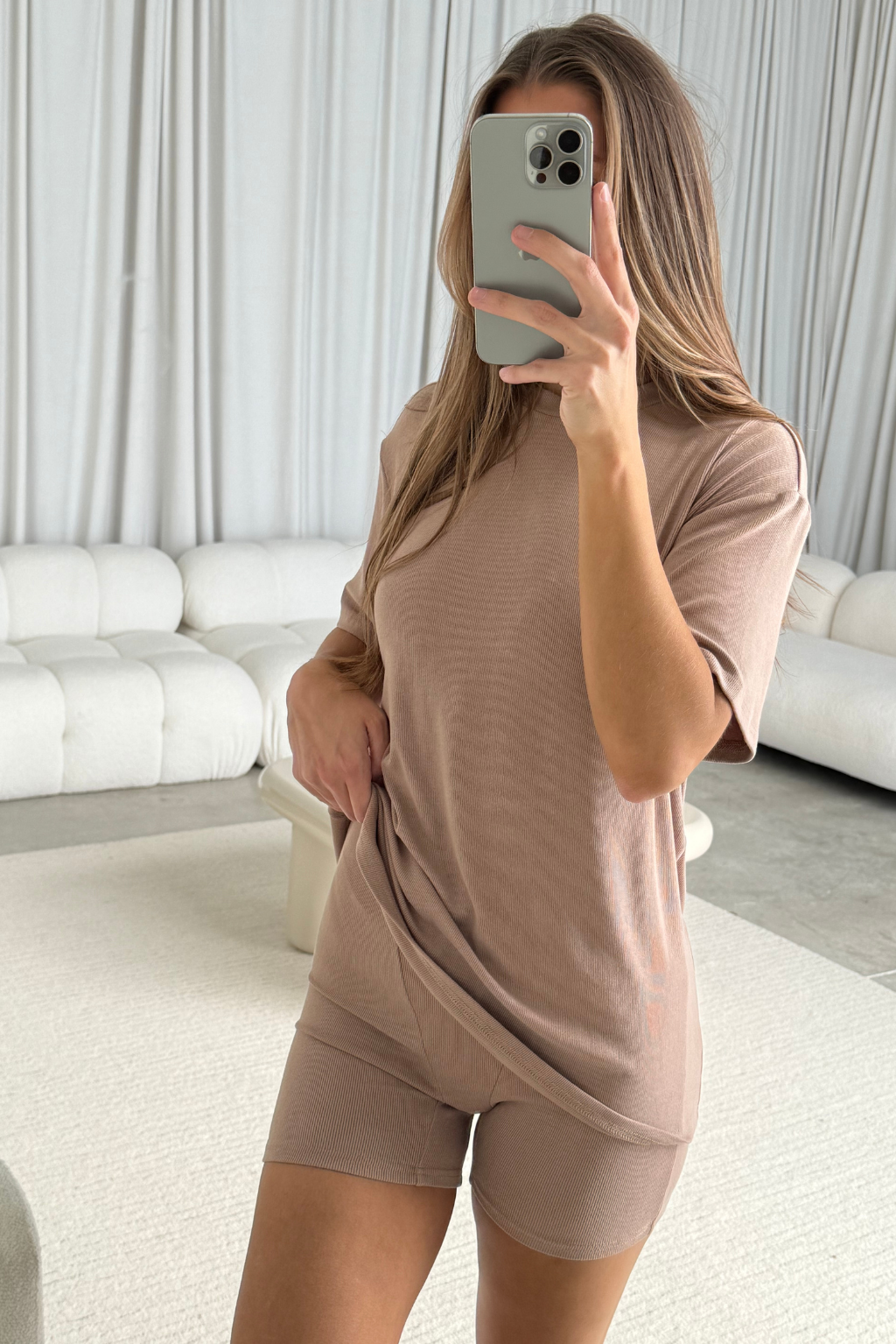 FK Boxer Brief Set in Biscotti