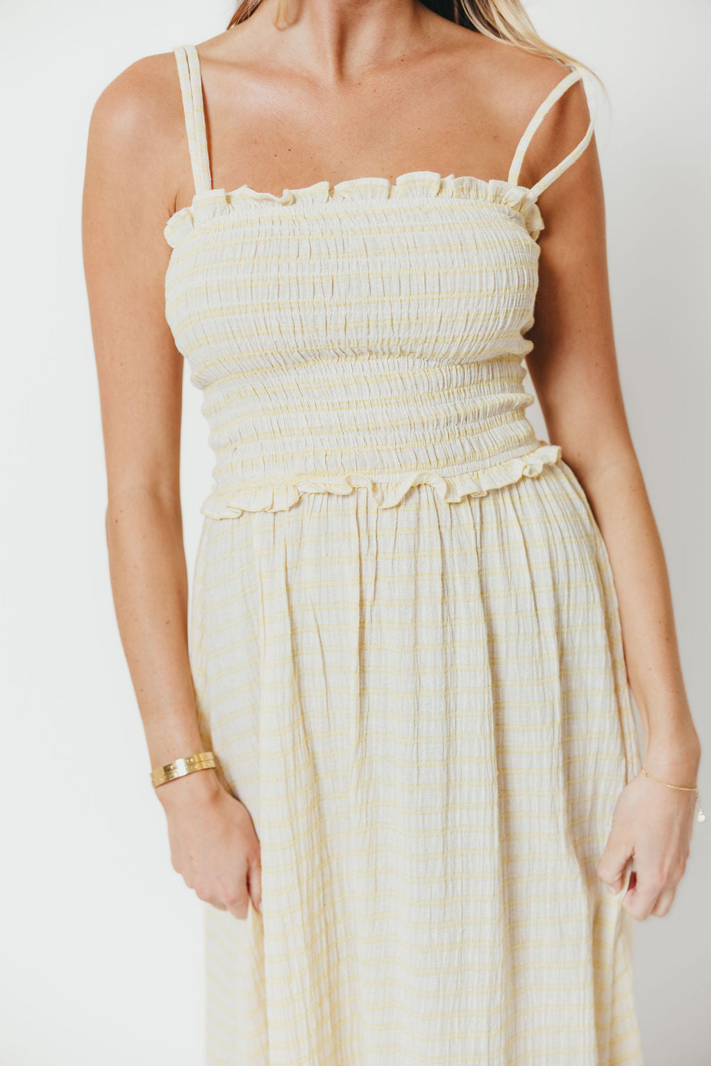 Francia Maxi Dress in Butter