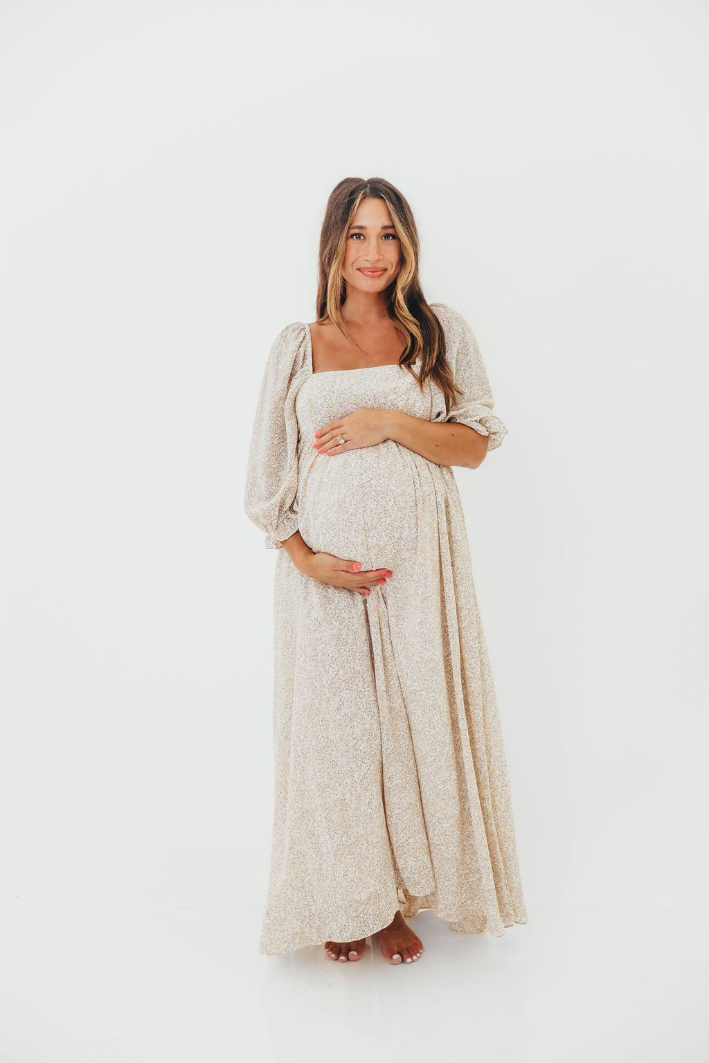 Mona 'Love Story' Maxi Dress - Bump Friendly and Inclusive Sizing (S-3XL) - Restocking in Jan