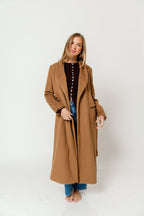 Brandee Slim Coat in Caramel