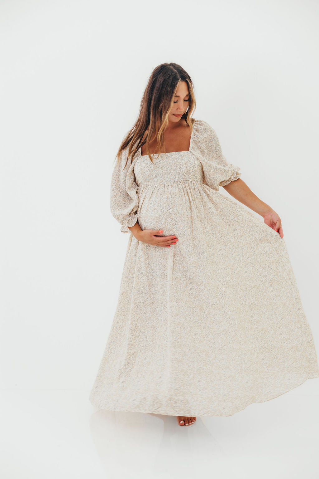 Mona 'Love Story' Maxi Dress - Bump Friendly and Inclusive Sizing (S-3XL) - Restocking in Jan