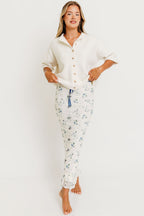 Davina Cardigan Sweater in Off-White