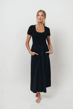 Lynette Maxi Dress in Black