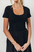 Lynette Maxi Dress in Black