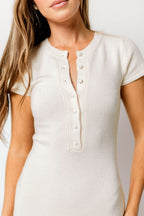 Cassandra Maxi Dress in Oat