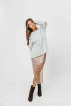 Obsession Bootie in Olive Suede