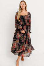 Analise Blaine Maxi Dress in Black *Final Sale*
