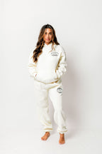 Kinsel Rodeo Club Sweatpants in Cream