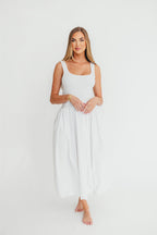 Betty Dress in White
