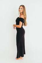 Monroe Maxi Dress in Black - Bump Friendly *Final-Sale*