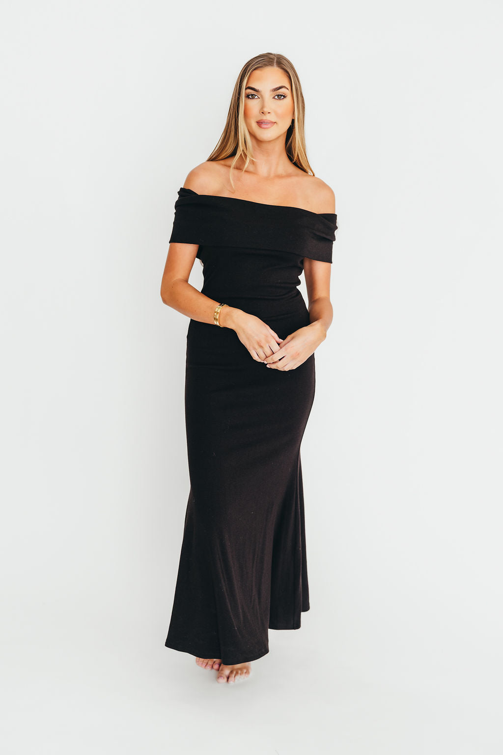 Monroe Maxi Dress in Black - Bump Friendly *Final-Sale*