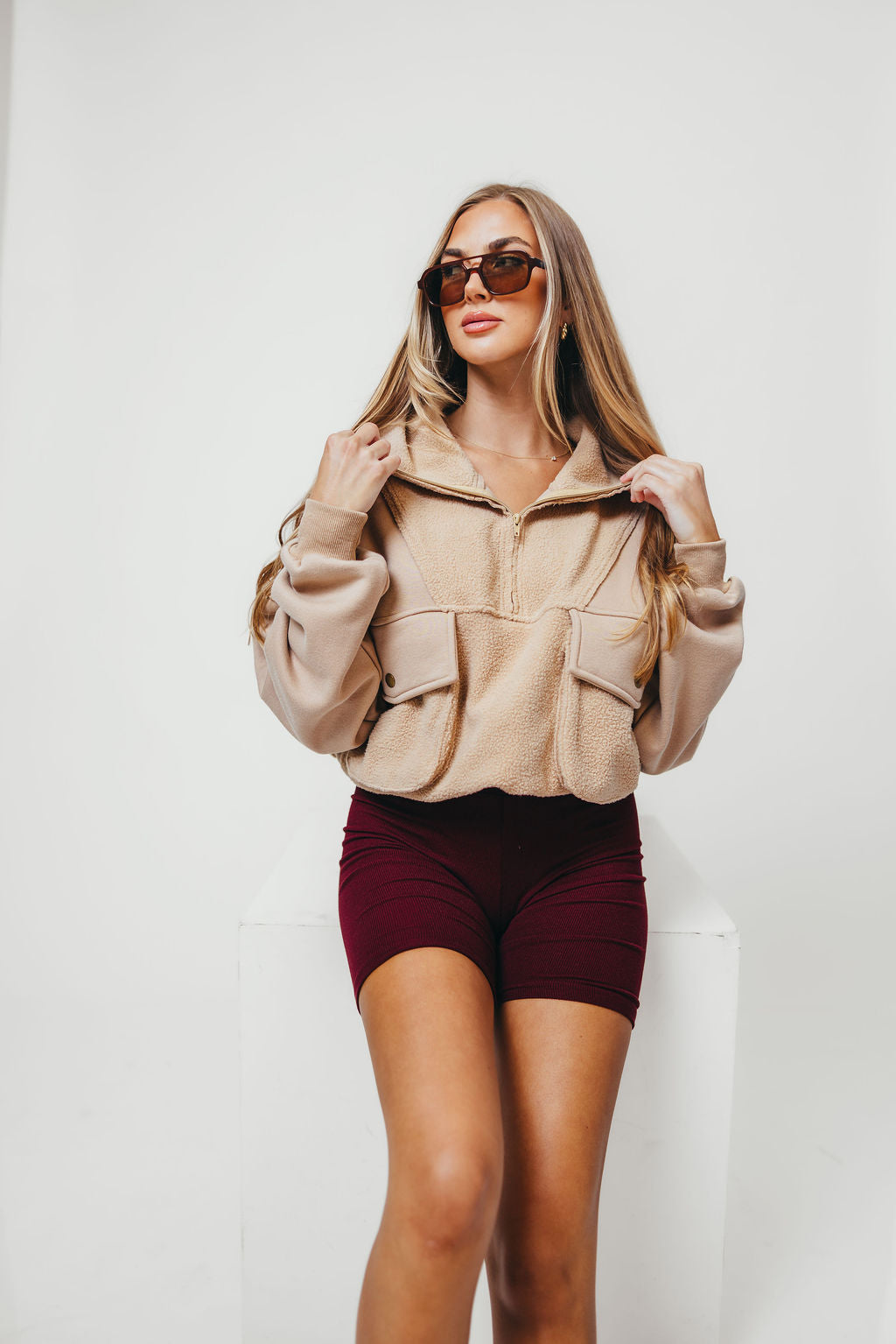 Carter Pullover in Oat