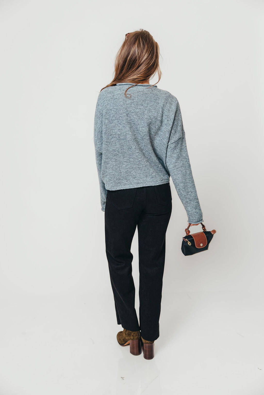 Piper Cardigan in Heather Grey