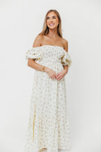 Livvy 100% Cotton Maxi Dress in Lilac Floral - Bump Friendly & Inclusive Sizing