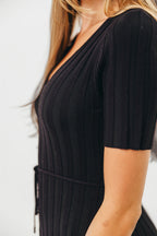Oakley Ribbed Maxi Dress in Black - Bump Friendly *Final-Sale* *Final Sale*