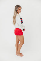 ROLLAS Mirage Short with Sailor Pockets in Red *Final-Sale*