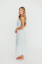 Vanessa Midi Dress in Blue *Final-Sale*