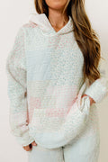 Dorothy Quilted Hoodie in Pastel