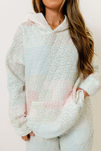 Dorothy Quilted Hoodie in Pastel