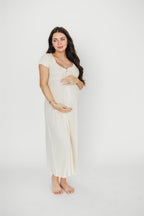 Remi Maxi Dress in Custard - Restocking end of Jan 2026