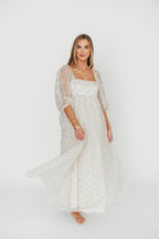 Mona Maxi Dress with Smocking in Butter Floral - Bump Friendly & Inclusive Sizing (S-3XL)