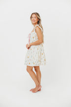 Lulu Flutter Sleeve Mini Dress in Floral