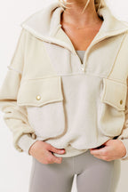 Carter Pullover in Cream