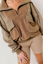 Carter Pullover in Stone