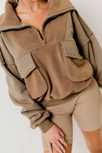 Carter Pullover in Stone