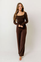 Be Mine Premium Lounge Pant in Espresso