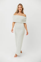 Brit Maxi Dress in Seafoam - Bump Friendly