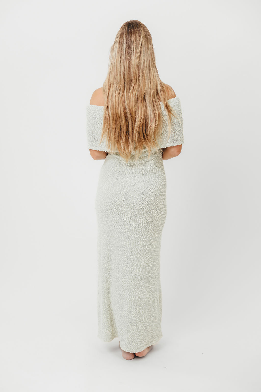 Brit Maxi Dress in Seafoam - Bump Friendly