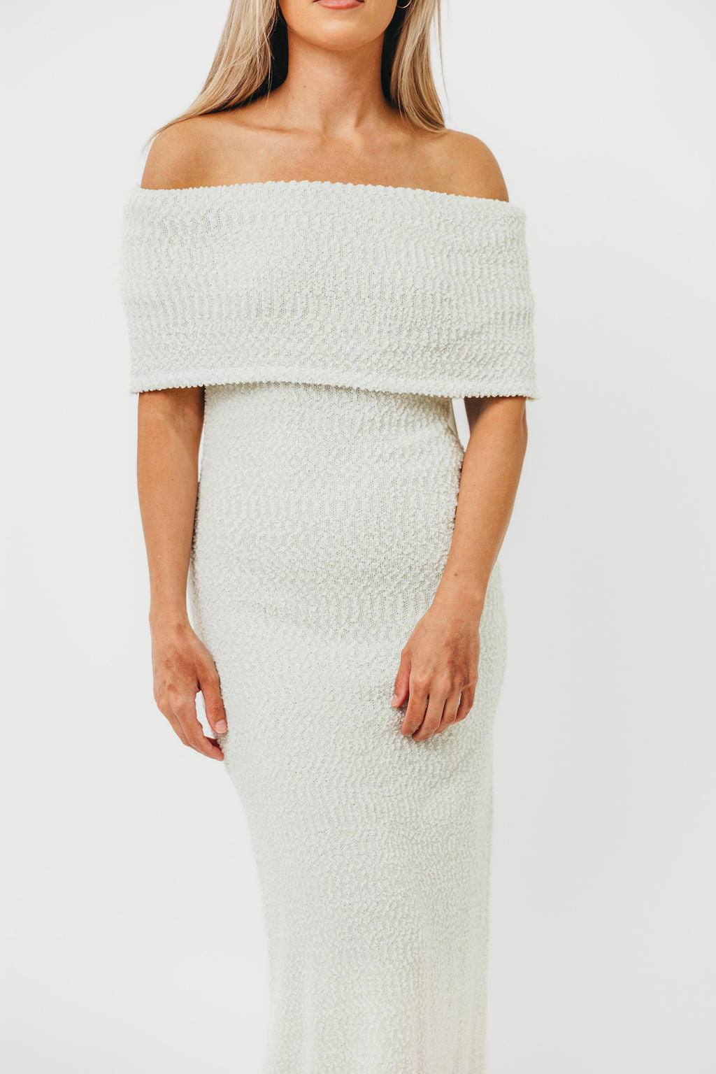 Brit Maxi Dress in Seafoam - Bump Friendly