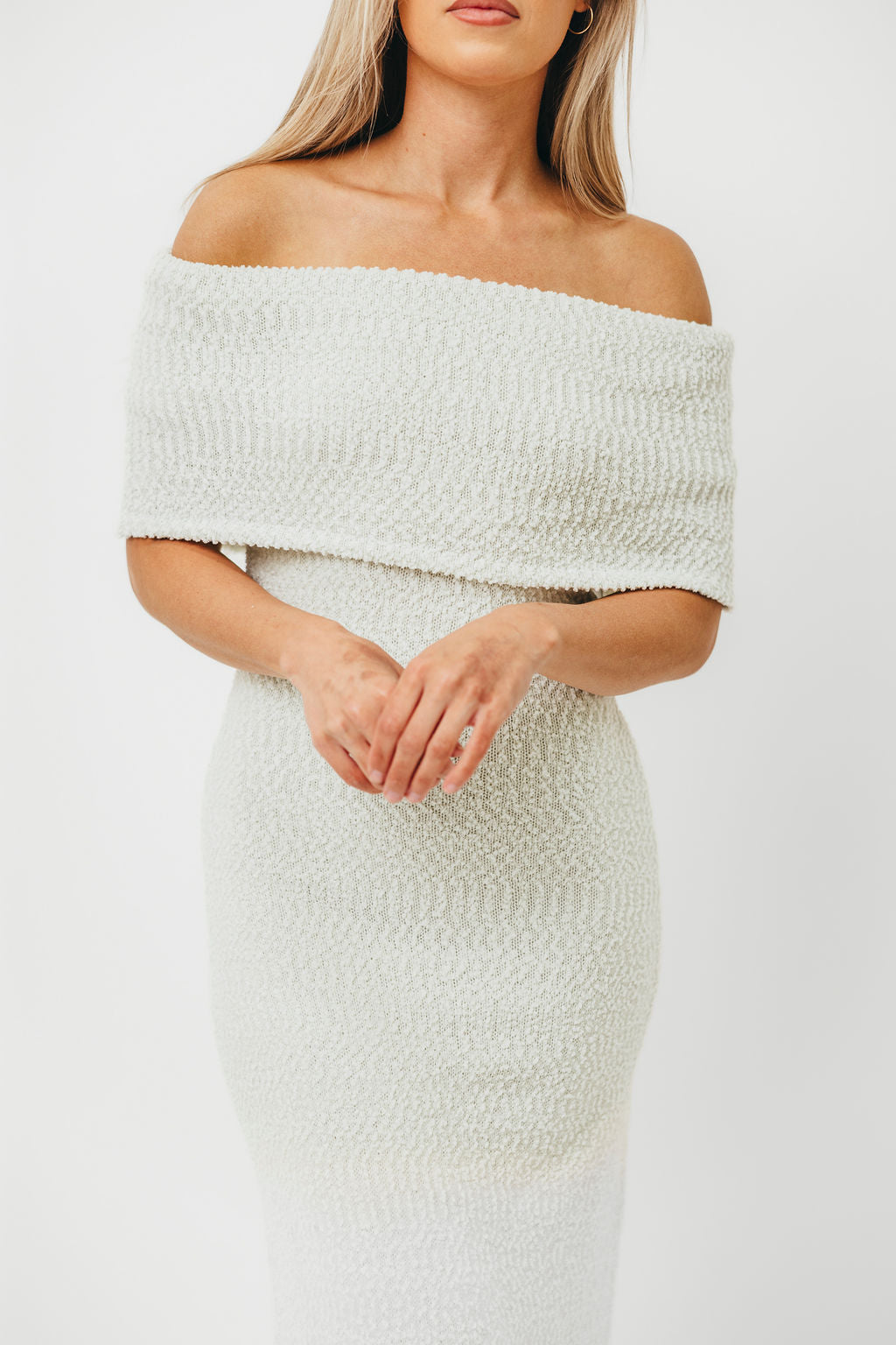 Brit Maxi Dress in Seafoam - Bump Friendly