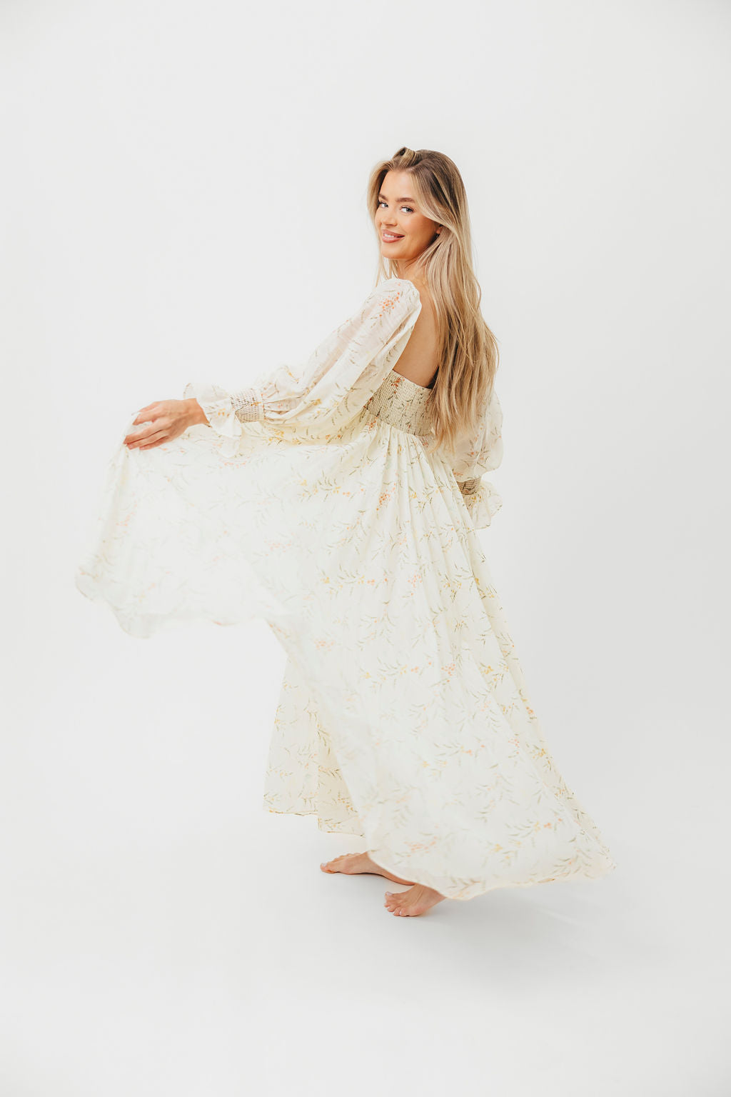 Ryder Grace Maxi Dress in Cream