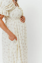 Savanna Steppe 100% Cotton Dress in Lilac - Bump Friendly & Inclusive Sizing (S-3XL)