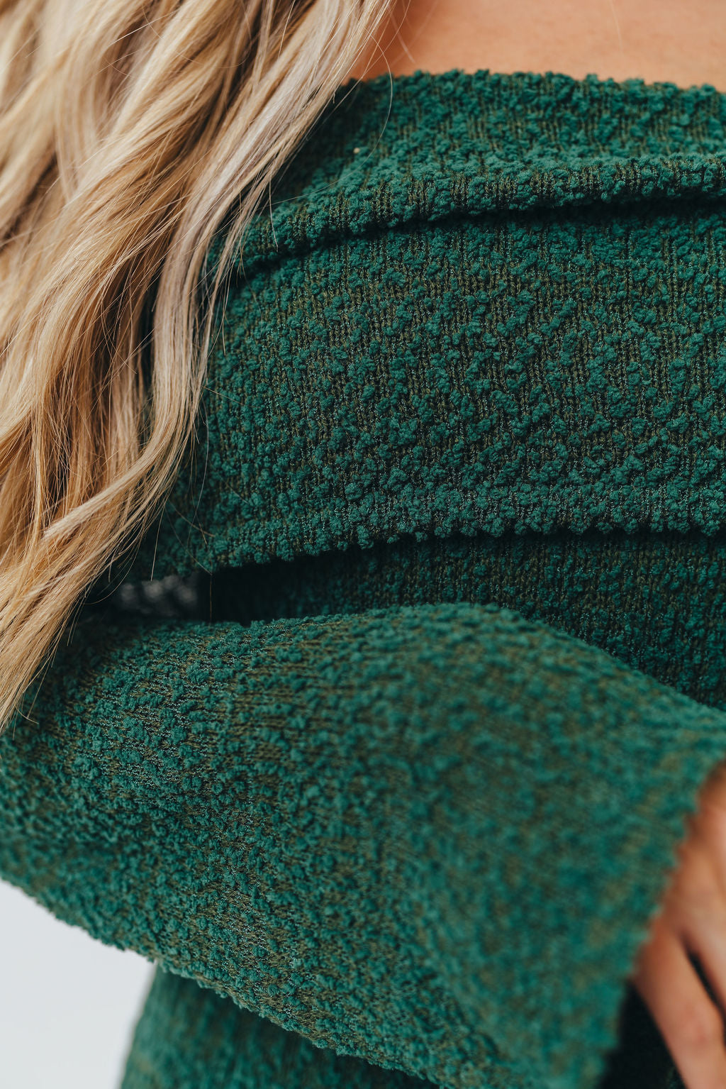 Nora Knit Maxi Dress in Hunter Green - Bump Friendly