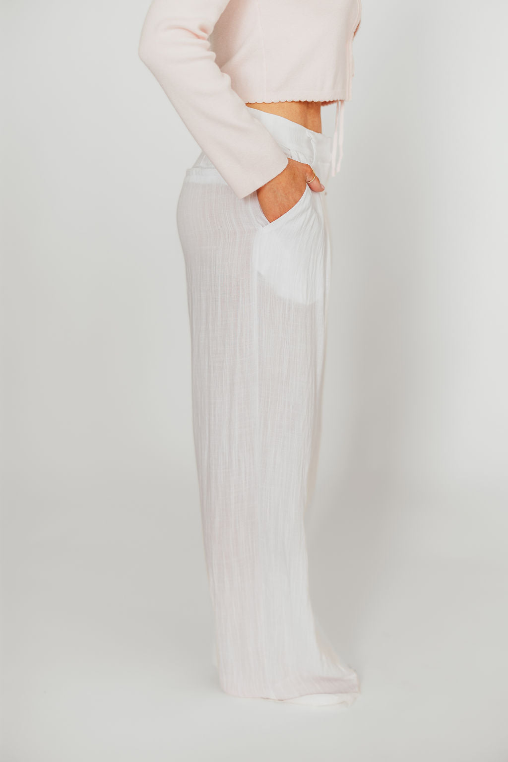 Tamren Pants in White *Final-Sale*