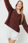 Glen Sweater in Brown *Final Sale*