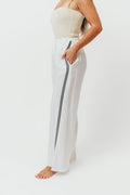 Rhodes 100% Linen Pants in Off-White *Final-Sale*