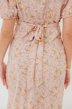 Annie Maxi Dress in Dusty Rose