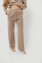 Erina Knit Lounge Pants in Taupe *Final Sale*