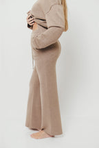 Erina Knit Lounge Pants in Taupe *Final Sale*